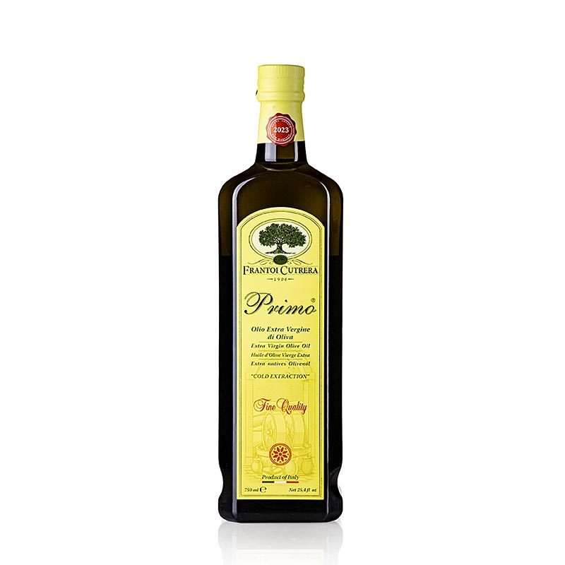 Ekstra jomfruolivenolie, Frantoi Cutrera "Primo Monti Iblei", 100 % Tonda Iblea, 750 ml