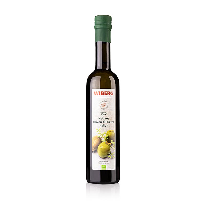 Ekstra jomfruolivenolie, Wiberg, Italien, økologisk, 500 ml