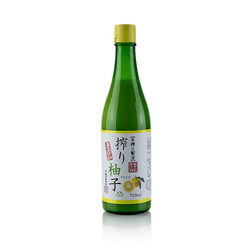 Yuzu-saft, frisk, 100 % yuzu, Japan, 720 ml