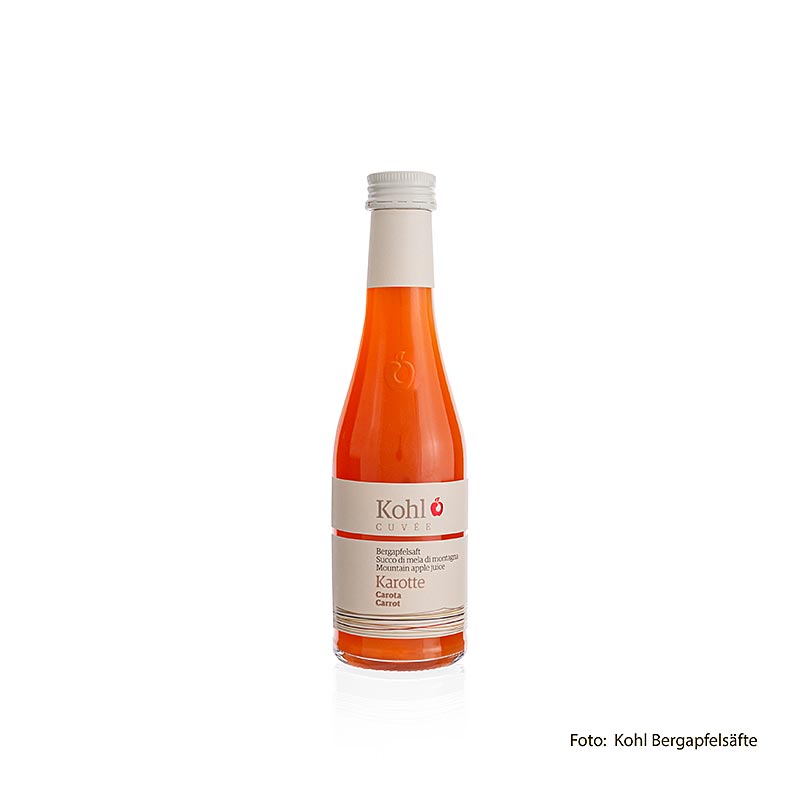 Cuvée bjergæblejuice + gulerod, 200 ml