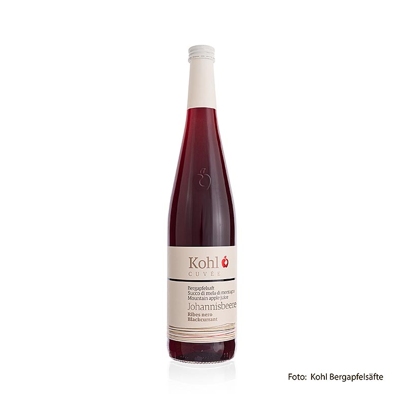 Cuvée vildæblejuice + rødbær, 750 ml