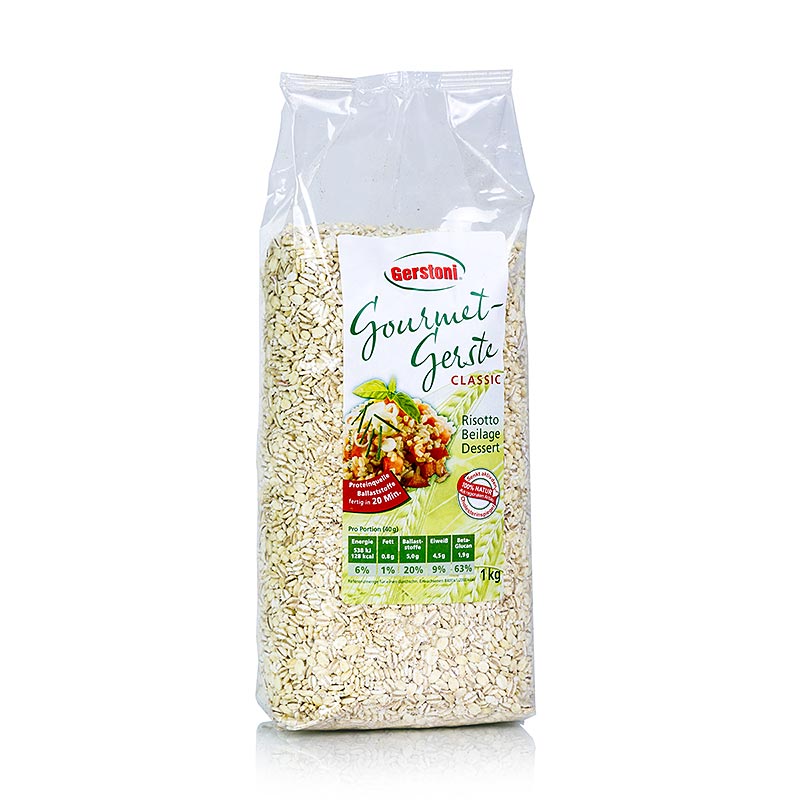 Gerstoni Gourmet Gerste - Classic (mellemstore gryn), 1 kg