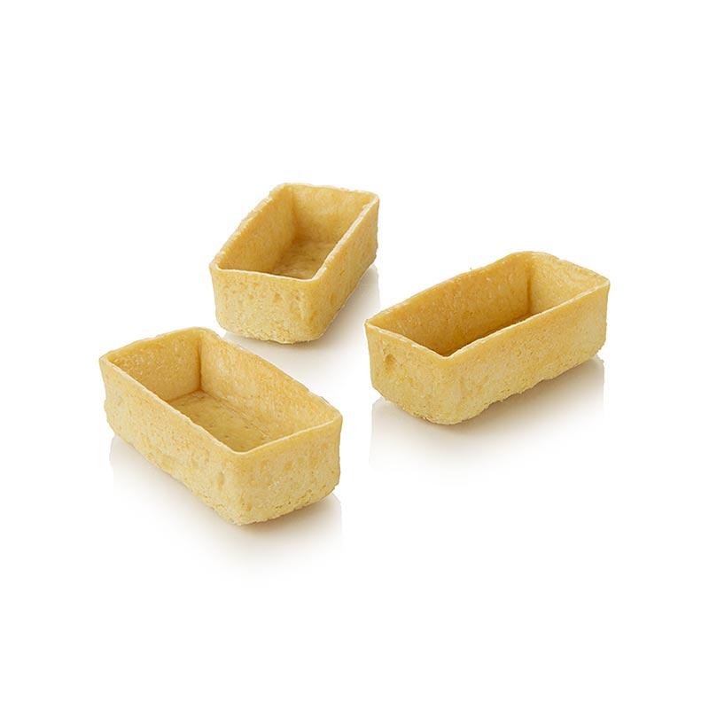Snack-tarteletter - Filigrano, rektangulære, 5,3 x 2,6 cm, H 17 mm, 150 stk