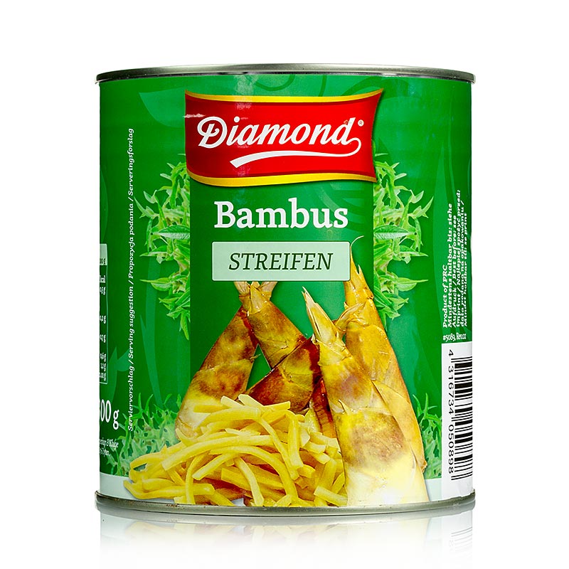 Bambusskudstrimler, 2,95 kg