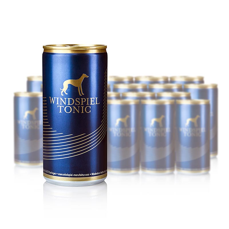 Windspiel - Tonic Water fra Eifel (blå dåse), 4,8 l, 24 x 200 ml