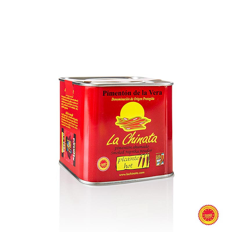 Paprikapulver - Pimenton de la Vera DOP/g.U., røget, stærk, la Chinata, 160 g