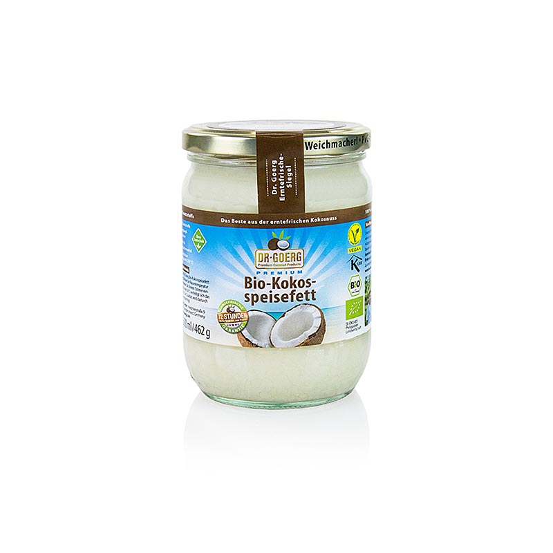Dr.Goerg kokosolie, neutral, økologisk, 500 ml