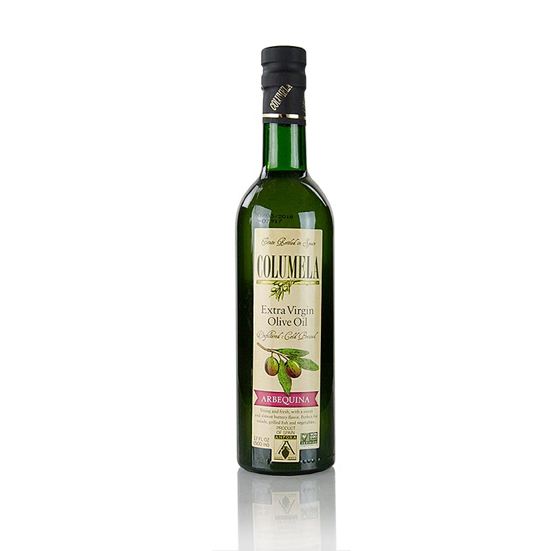 Ekstra jomfruolivenolie, Columela, Arbequina, 500 ml