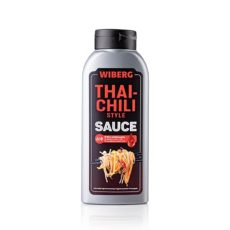 Wiberg BASIC Wok-sauce Thai-Chili Style, klemflaske, 665 ml