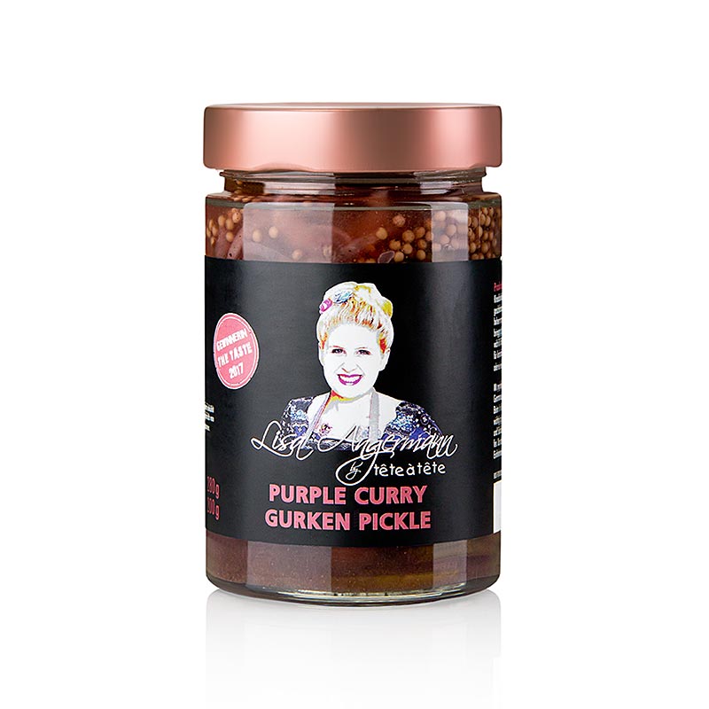 Purple Curry - Gurken Pickle, af Lisa Angermann, 280 g