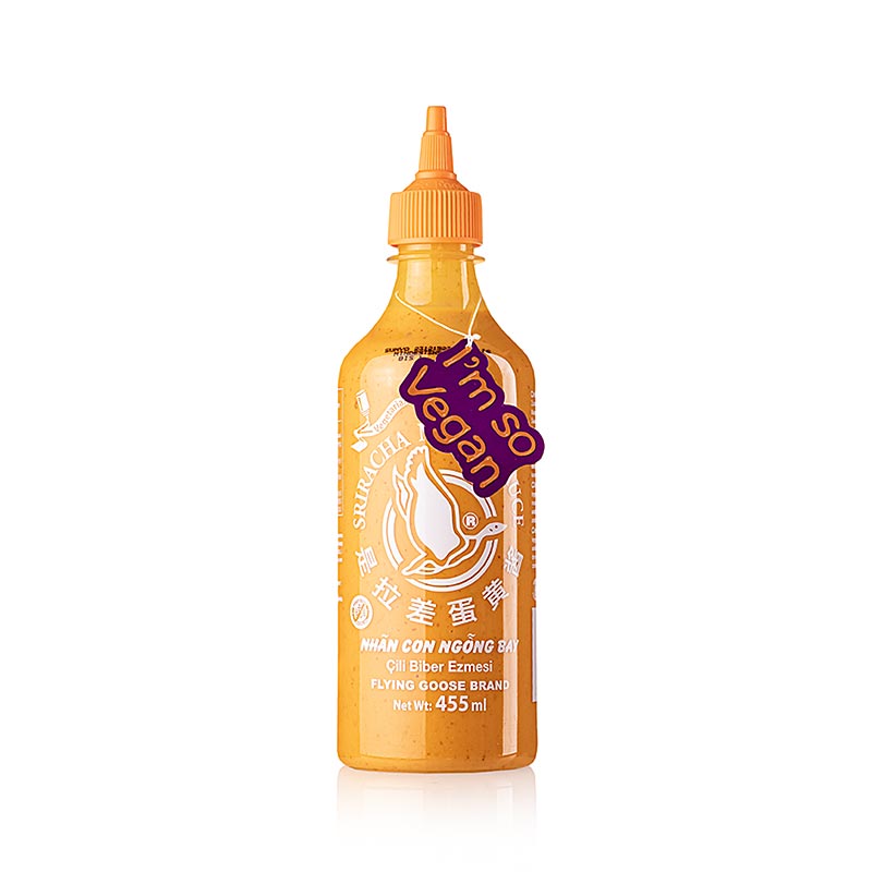 Chili-creme – Sriracha Mayoo, stærk, Flying Goose, 455 ml