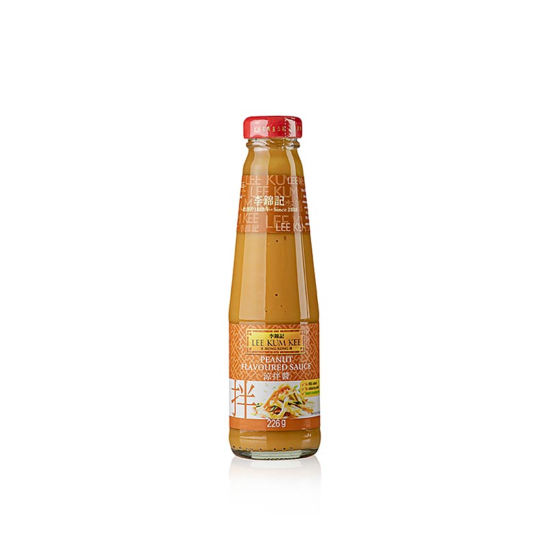 Jordnøddesauce (med jordnøddesmag), Lee Kum Kee, 226 g