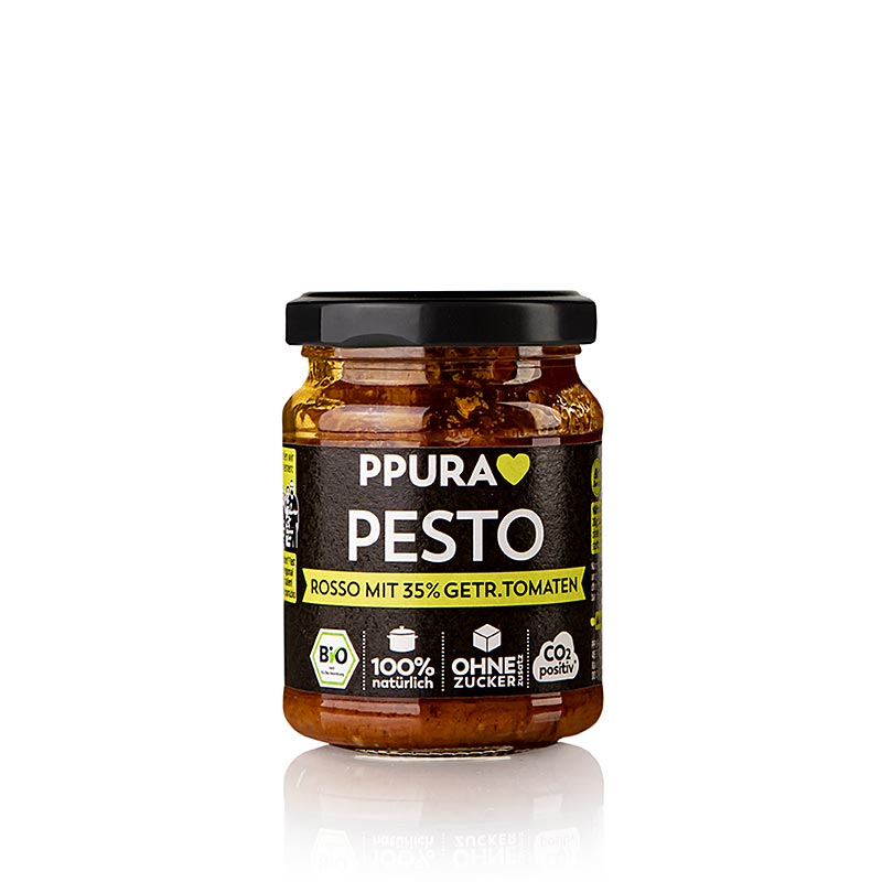 Ppura Pesto Rosso af Salentini-tomater, økologisk, 120 g