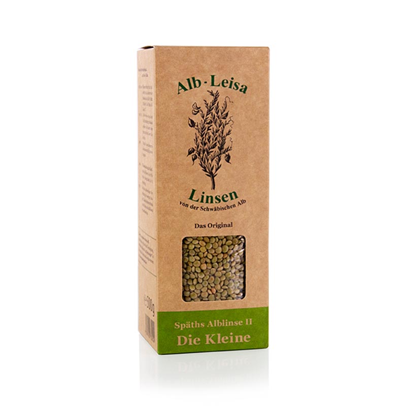 Linser, Späths grønne Alblinse II "Die Kleine", økologisk, 500 g