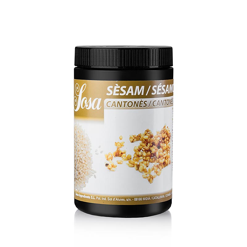 Sosa karamelliseret sesam, lys, kantonesisk, 600 g
