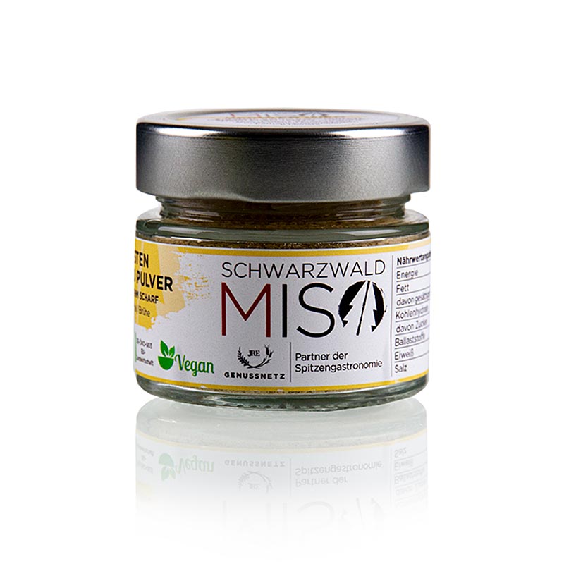Miso-bygpulver, krydret og maltagtig, Schwarzwald Miso, økologisk, 30 g