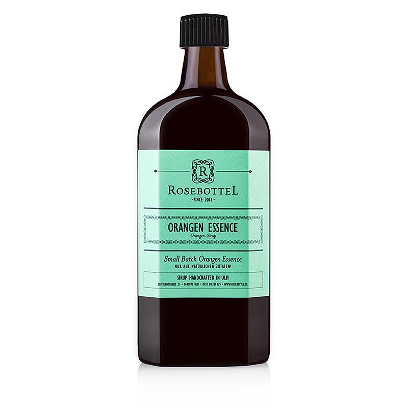Rosebottel appelsin essens sirup, 500 ml
