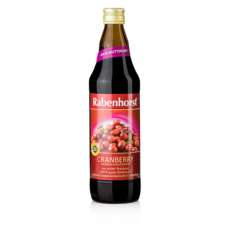 Cranberry-juice, Rabenhorst, 750 ml