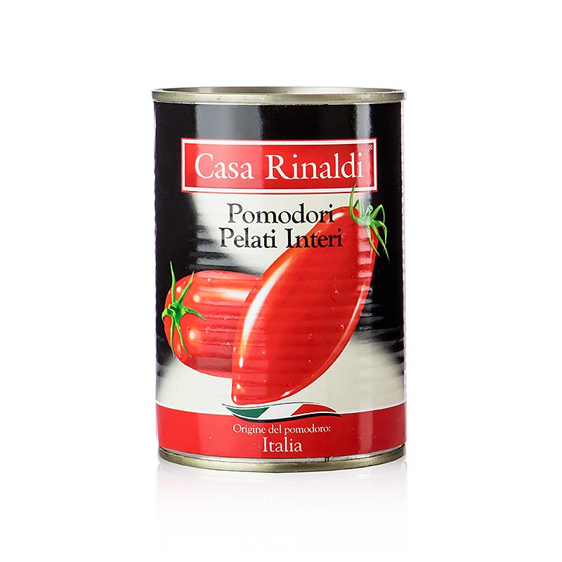 Flåede tomater, hele, 400 g