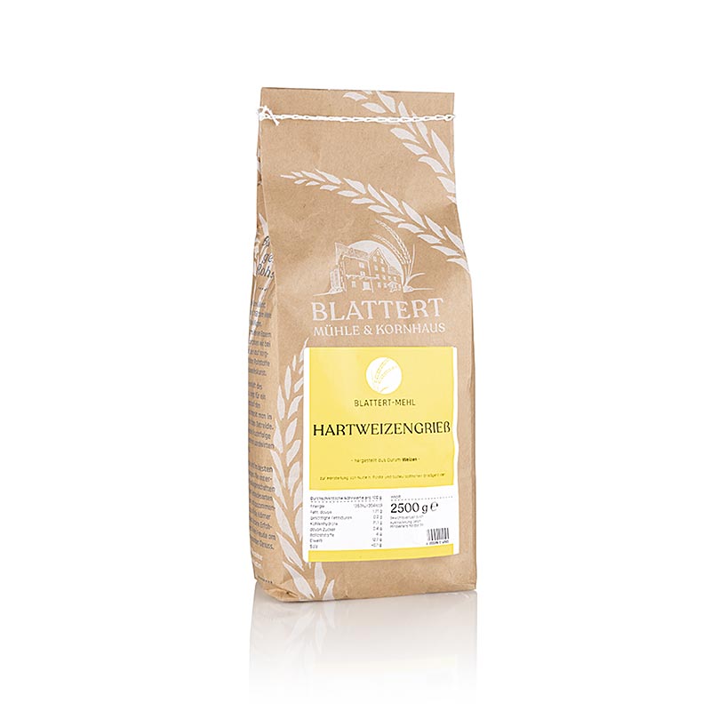 Hård hvedegryn, Blattert Mühle, 2,5 kg