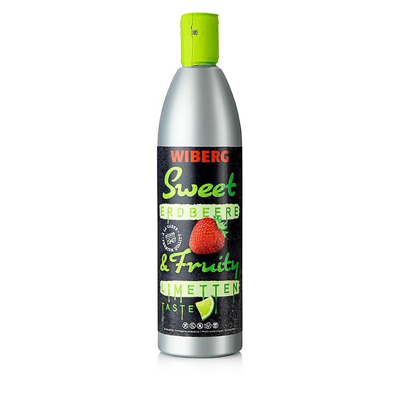 WIBERG Sauce Sweet and Fruity – Jordbær & lime, 500 ml
