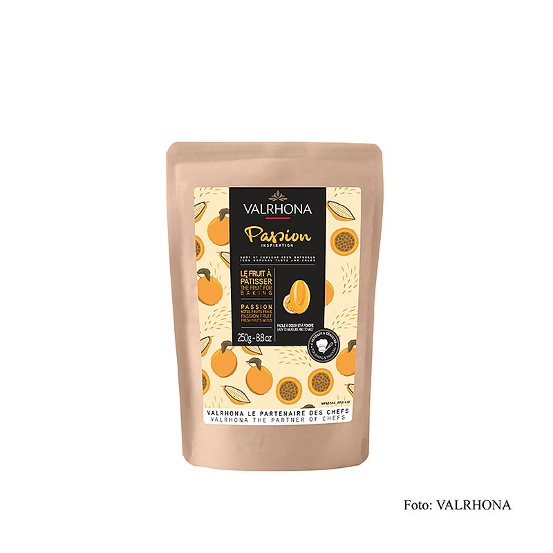 Valrhona Inspiration Passionsfrugt – specialitet med kakaosmør, 250 g