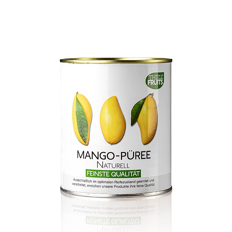 Mangopuré natur, usødet, Thiele Fruits, 850 g