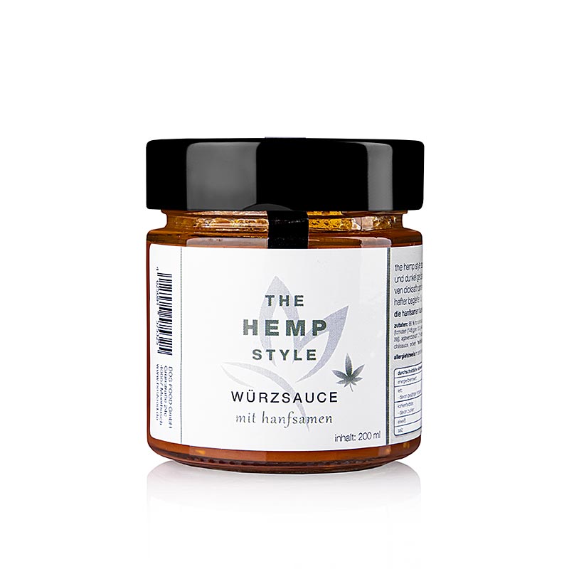 Serious Taste "the hemp style" sauce, Ernst Petry, 200 ml