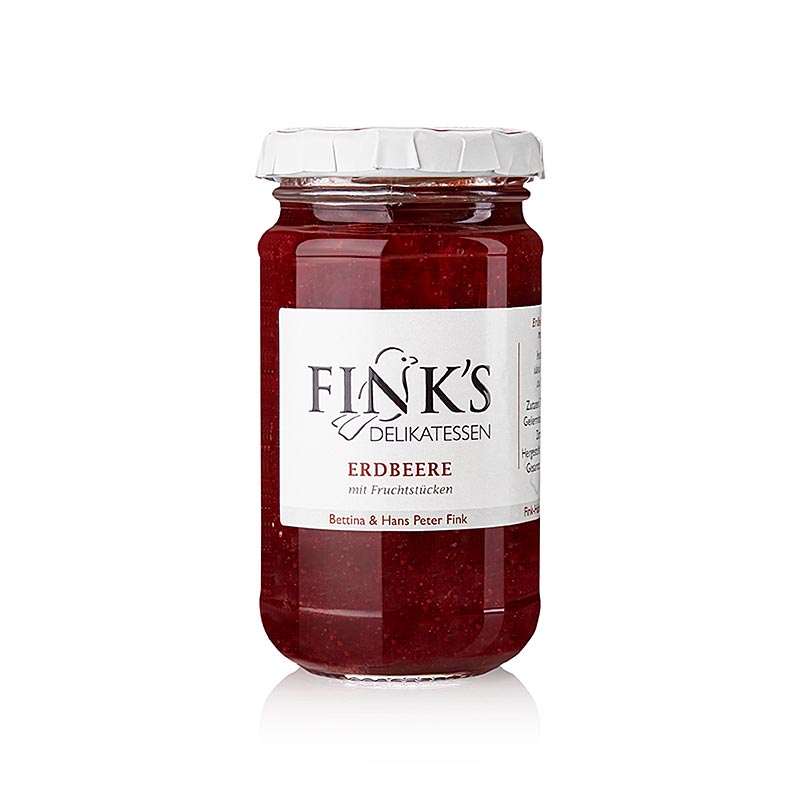 Let jordbærsyltetøj, Fink´s Delikatessen, 220 g