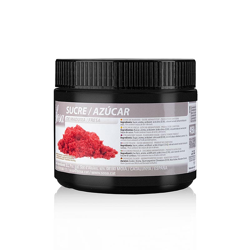 Sosa sukker med jordbæraroma (39298), 450 g