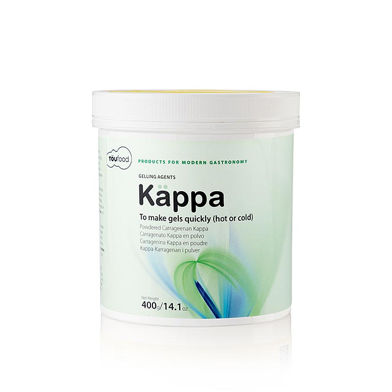 TÖUFOOD KÄPPA, geleringsmiddel (Kappa / Carrageen), 400 g