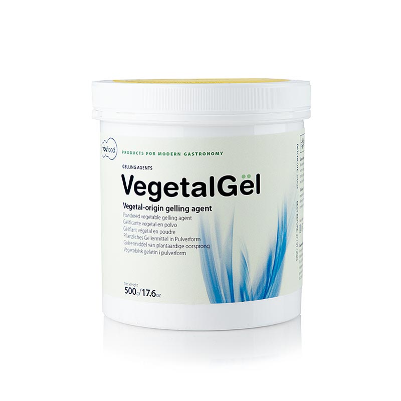 TÖUFOOD VEGETALGËL, geleringsmiddel, vegetarisk gelatine, 500 g