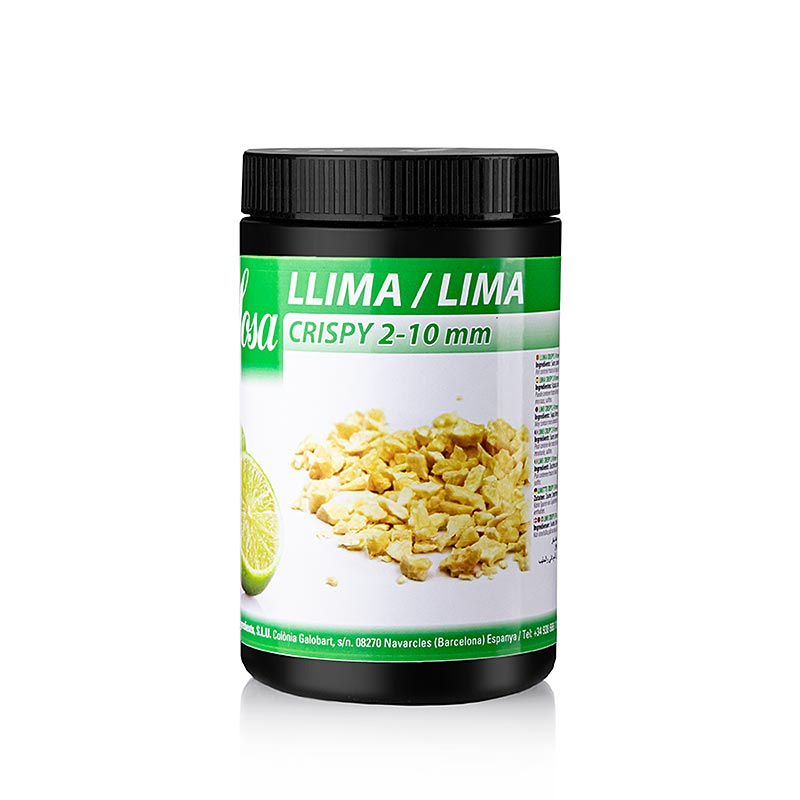 Sosa Crispy - limefrugter, frysetørret, 2-10 mm (39472), 200 g