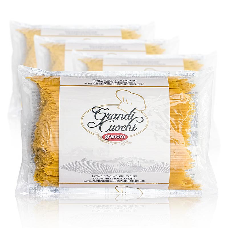 Granoro Vermicelli, spaghetti, 1,6 mm, nr. 13, 12 kg, 4 x 3000 g