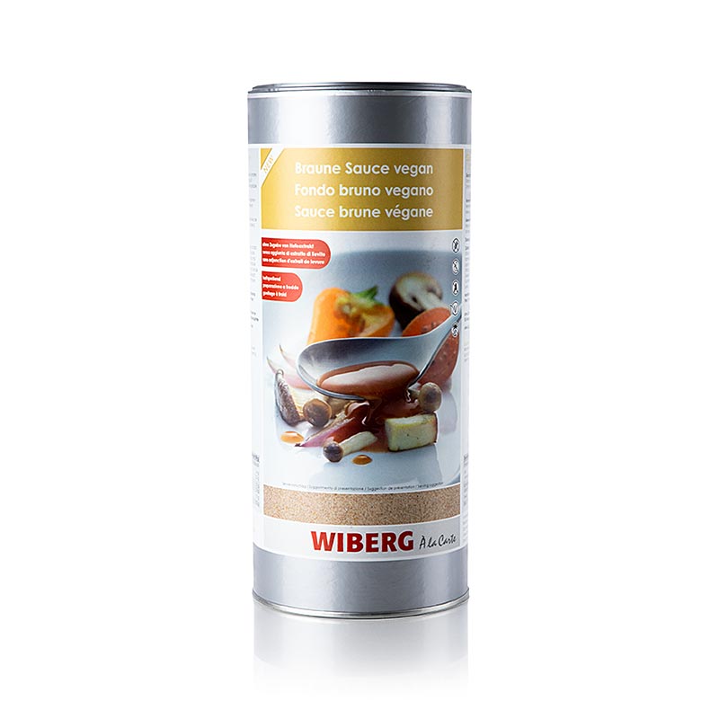 Wiberg brun sauce, vegansk, ingrediensblanding, 1 kg
