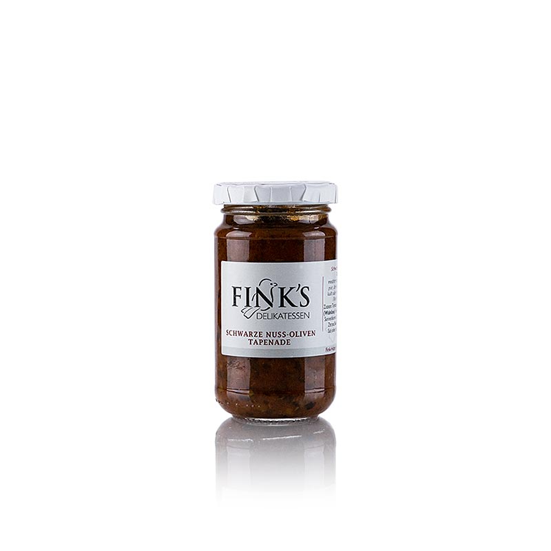Tapenade af sorte nødder og oliven, Fink´s Delikatessen, 200 g