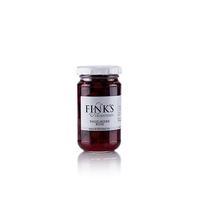Rønnebærrosé, med rønnebærbrændevin, Fink´s Delikatessen, 210 g