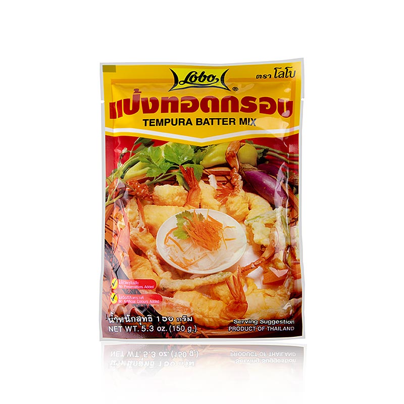 Tempura-dejblanding, Lobo, Thailand, 150 g