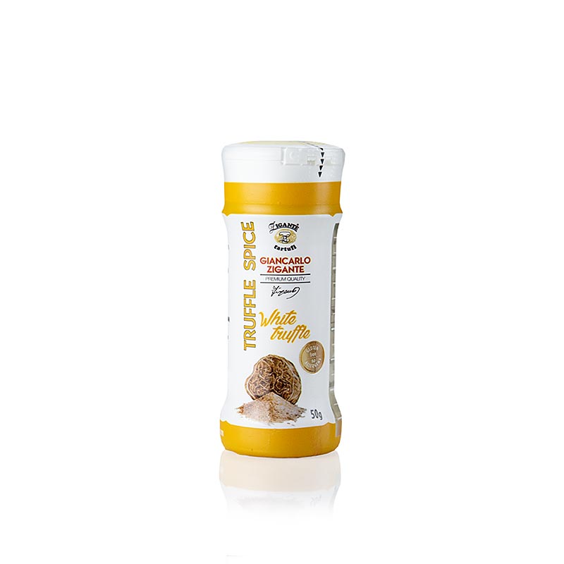 Trøffelpulver, krydderi, med hvid trøffel (tuber magnatum pico), Zigante, 50 g