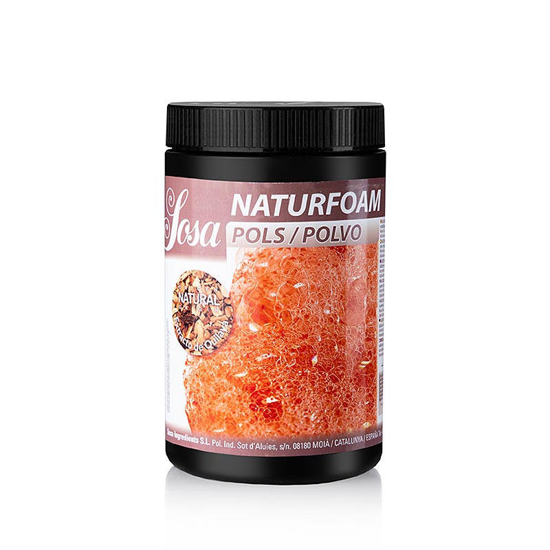 Sosa Naturfoam, skummiddel til alle medier, regenererbart, fremstillet af Quilay