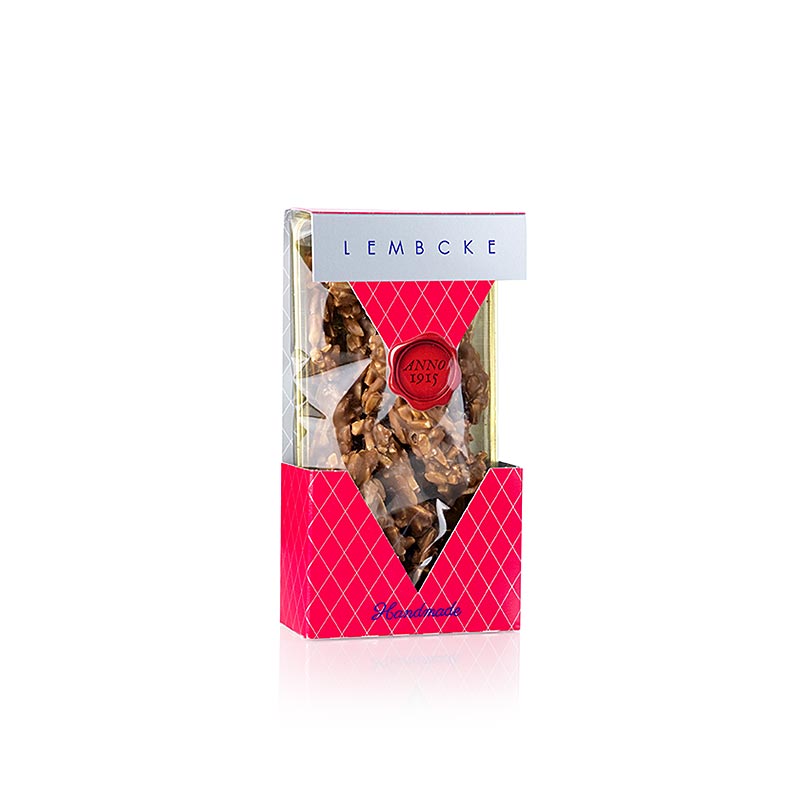 Te-kager Mandini Cacao Milk, mandelsplitter, sødmælk, Lembcke, 100 g