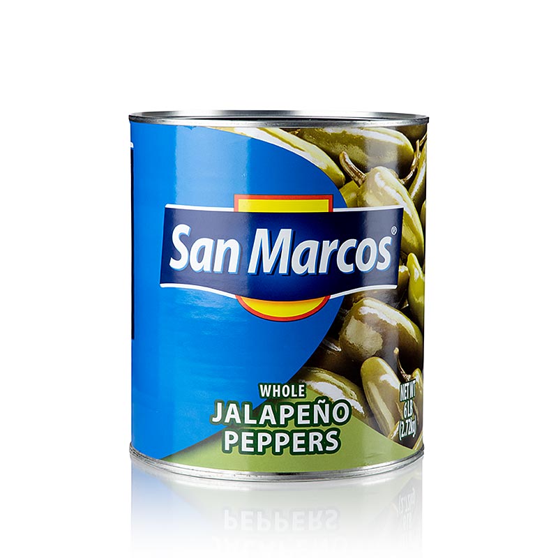 Chilipebre - jalapenos, hele, 2,72 kg