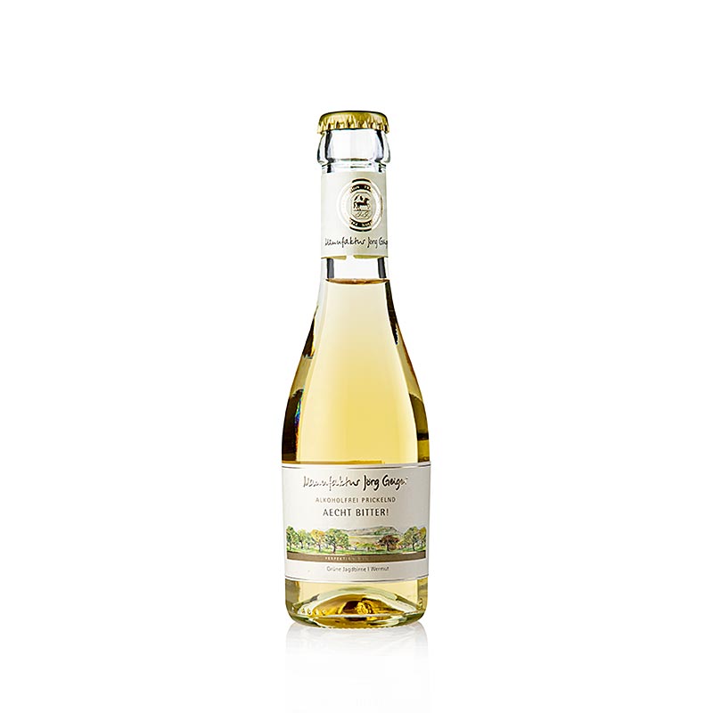 Jörg Geiger Alkoholfri mousserende "Aecht Bitter", 200 ml