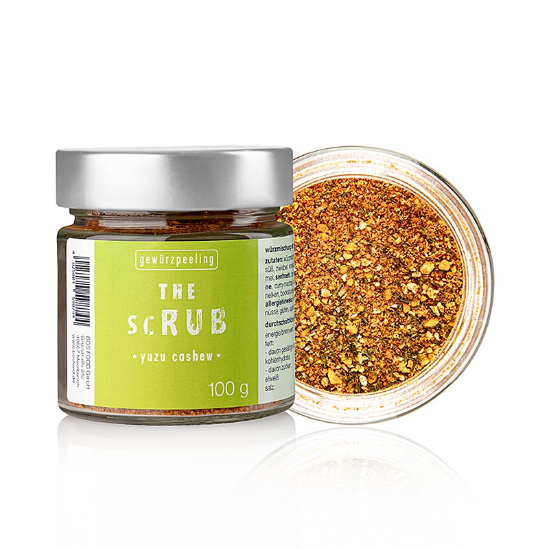 Serious Taste "the scrub - Yuzu Cashew", Ernst Petry, 100 g