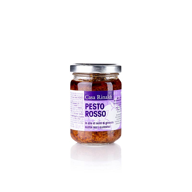 Pesto Rosso, tomatpesto med solsikkeolie, Casa Rinaldi, 130 g