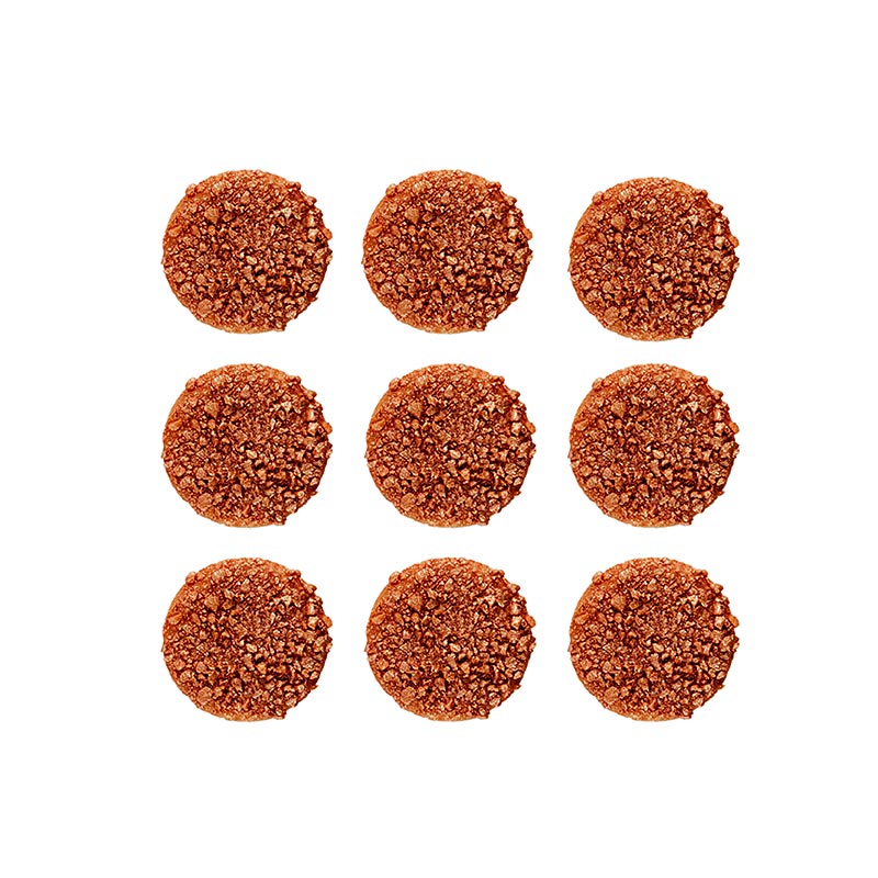 Chokoladedekoration Crumble Bronze, Dobla (77764), 369 g, 486 stk