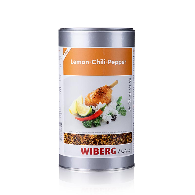 Wiberg citron-chili-peber, krydderiblanding, (278474), 780 g