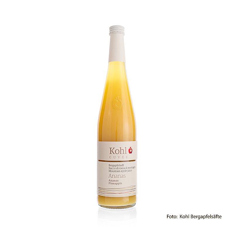Kohl Cuvée bjergæblejuice + ananas, 750 ml