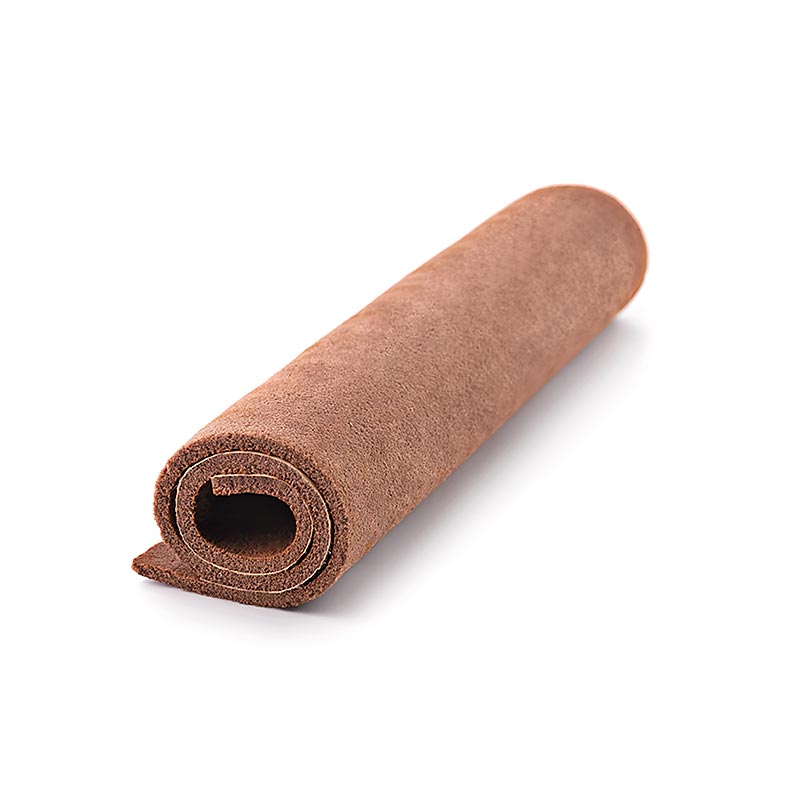 Biscuitbund, med chokolade, 56x38cm, 7mm tyk, 4,8 kg, 12 stk