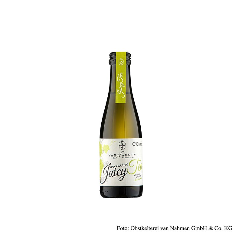 van Nahmen - Sparkling Juicy Tea - Verbena - Jasminte - Riesling, økologisk, 200 ml